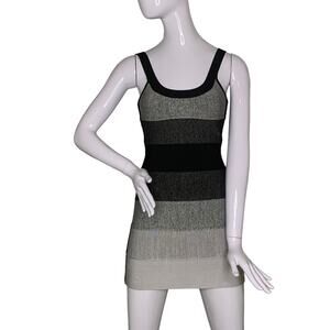 Guess By Marciano NWOT Bodycon Size S Black Silver and Gray